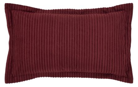 Jullian Collection (Color: BurgundyBurgundy, size: King Sham)