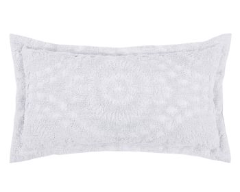 Rio Collection (Color: WhiteWhite, size: King Sham)